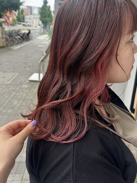 バイエイト(X８) イヤリングカラー、ピンクベージュ