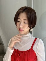 クロト(Clotho) ショートカット/髪質改善縮毛矯正白髪ぼかしレイヤーカラーボブ