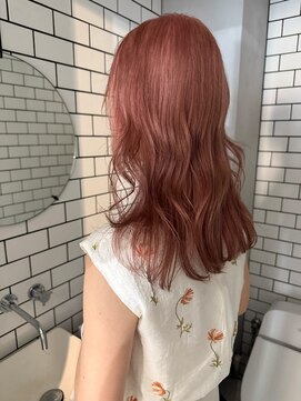 ラ ミュウ 八王子(LA.MIU) ピンクベージュ 韓国ヘア ブリーチ【八王子/八王子駅北口】