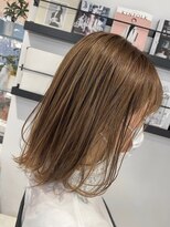 ジュイール(jouir)&nbsp;大人ショートボブショートインナーカラー丸みショートカット