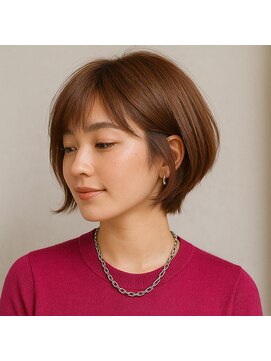 スープレックス ヘアーデザイン(SOUPREX HAIR DESIGN) 大人可愛いショートグラボブ　20代 30代 40代 50代 60代髪質改善