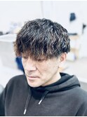 大人パーマ×ソフトツイストスパイラル
