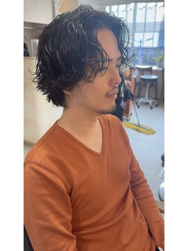 キャンバス バイ ネオリーブ 横浜西口(Canvas by neo.) 横浜★シャドウパーマメンズパーマ