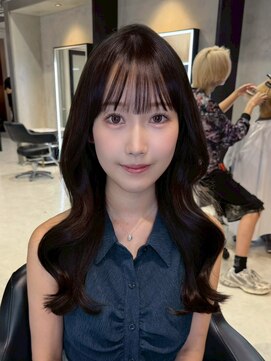 ジュノヘアージャパン 表参道(JUNO HAIR JAPAN) 着物ヘア/大人ガーリー/ダークアッシュ/似合わせカット/渋谷