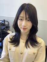 ゴウトゥデイシェアサロン 町田店(GO TODAY SHAiRE SALON)&nbsp;韓国レイヤー×ダークグレー