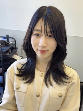 ゴウトゥデイシェアサロン 町田店(GO TODAY SHAiRE SALON) 韓国レイヤー×ダークグレー