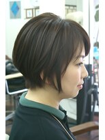 ニューエイジトラベラーズ 代々木駅前(new age travellers)&nbsp;前下がりのグラボブショート・（ルビオナ）