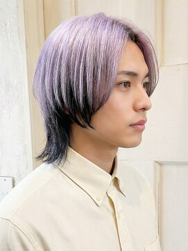 エノア 東京(ENORE) アンブレラカラー/ブリーチ/ダブルカラー/メンズ/ウルフカット