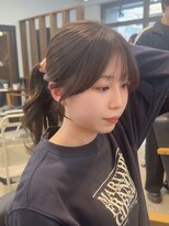 ビューネオ(VIEW NEO)&nbsp;結んだ時も可愛い顔周りカット/似合わせ/谷町四丁目