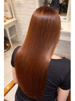 ニコラ(nicola)の写真/【シルクのような仕上がり】今季こそ試したいnicolaの上質ストレート◇自然な仕上がりが嬉しい♪