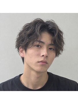 オーブ ヘアー アズール 吉祥寺店(AUBE HAIR azul) センター分けパーマ