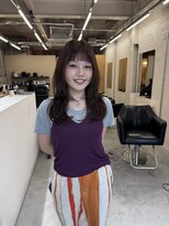ツキヘア(TUKI hair) ロングレイヤー/ぱっつん前髪/高松/似合わせ