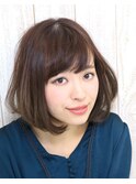 髪質改善/ふんわりミディアム/ミディアムヘア/小顔/艶髪/綱島