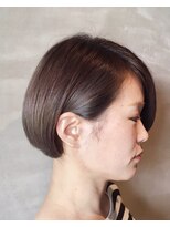 ブリック(BRICK.S)&nbsp;アッシュグレー　×　ボブ　サイド