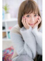 ミック 日暮里店(miq)&nbsp;透明感たっぷり☆前下がりボブ