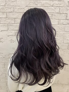 プライズ 池袋店(prize) ラベンダーパープルバイオレットカラー無造作カール6078