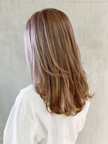 アイティー バイ アルバム 浦和店(IT by ALBUM) ハニーベージュ_ココアブラウンフリンジウェーブ_ba290372