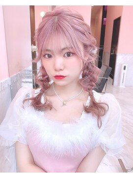 ルイ(LOUIS) 【 LOUIS 】ホワイトピンクベージュ