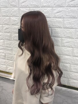 アンク クロス 吉祥寺店 ○ピンクベージュ×gradation exte○