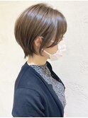 【morio】札幌ボブ　大人かわいいくびれショート