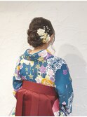 【池袋駅徒歩５分】卒業式ヘアアレンジゆるふわアップ♪