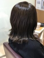 エル バイ ファースト(L by first) 【L by first】大人、切りっぱなしくびれミディアム◎30代40代