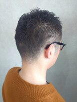 アニュー ヘア アンド ケア(a New hair&care)&nbsp;[清潔感メンズナチュラル]メンズベリーショート刈り上げブラック