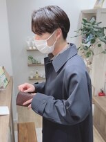 モリオフロムロンドン 松戸店(Morio from London) 【松戸 岩口】耳出し短め黒髪刈り上げハンサムショート