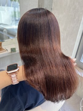 ロッタクッチ 表参道 青山(LOTTA CUCCI) 高濃度髪質改善ストレート　上品なチョコブラウン