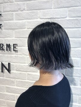 ヘア スパ ビューティー エールフォルム(HAIR SPA BEAUTY YELLFORME) インナーデザイン×切りっぱなしボブ