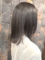 ヘアー クリエイト カルバリ(HAIR CREATE Calbari) ダークグレーヘアー