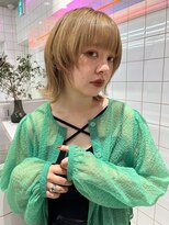 ロンドルーチェ 心斎橋(Lond luce)&nbsp;ダークアッシュ/ミディアムレイヤーカット［髪質改善/縮毛矯正］