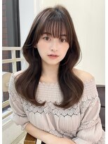 フォルテリノ ナゴヤ(FORTE Lino) 韓国前髪顔まわり×髪質改善グレージュカラーグレーベージュ