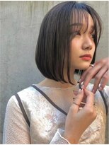 ロンド アンブル 四条烏丸(Lond ambre) 【Lond ambre】中川智帆 ボブ/グレージュカラー/顔まわり