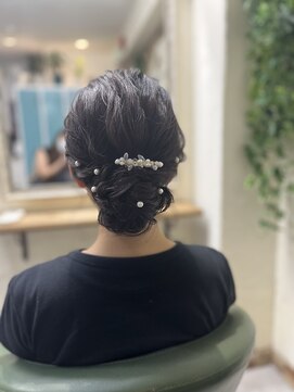 ヘアサロン レリー(hair salon relie) お呼ばれヘアセット★