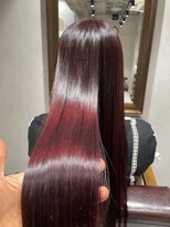 【チェリーブラウン】酸性ストレート♪艶髪を手に入れよう♪