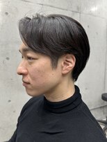 フイ 恵比寿(Hui) men's/アップバング/ツーブロックマッシュ/束感ショート/波巻き