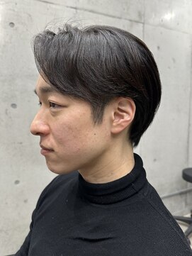 フイ 恵比寿(Hui) men's/アップバング/ツーブロックマッシュ/束感ショート/波巻き