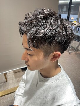 マーシュ 梅田(marshu) メンズショート★短髪パーマ