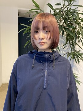 クラフト ヘア デザイン(CRAFT HAIR DESIGN) 派手にならないピンクベージュ
