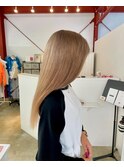 ブリーチカラーロング