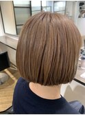 切りっぱなしボブミニボブパーマくびれボブ外ハネボブブリーチ