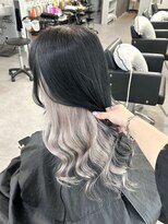 シェイロ(Cielro)&nbsp;【インナーホワイトカラー/アンブレラカラーこなれミディ】SAKI