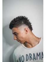 ヒロギンザ 川崎店(HIRO GINZA) バーストフェード＋スパイキーショート