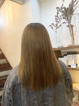 ココカラヘアー ニコ(cococara hair nico) アッシュ/ブリーチなし/髪質改善/トリートメント/ベージュ