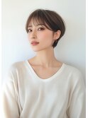 小顔ショート#渋谷#ショート#ボブルフ#髪質改善#レイヤーカット