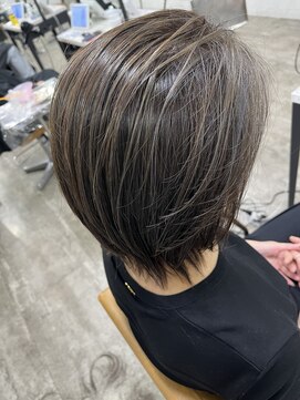 プライズ アイリス 池袋東口店(prize Iris) 白髪ぼかしハイライトケアカラー池袋