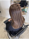 ベージュハイライト