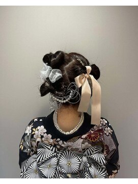 ヘアーズバンブー(hair's Bamboo) 成人式ヘアセット