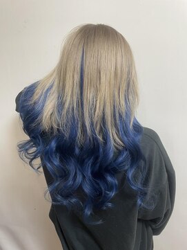 ニーナ ヴィジョン(NINA visioN) プルエクステでグラデーションカラー